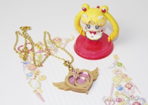 Sailor Moon Verwandlungsbrosche Kette